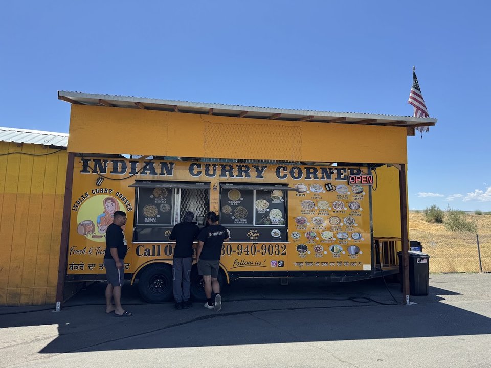 Indian Curry Corner storefront in Corning.